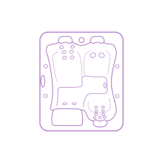 Fixtures Hot Tub Jacuzzi Sundance Dover Spa Tracing Svg Vector, Free Vectors File